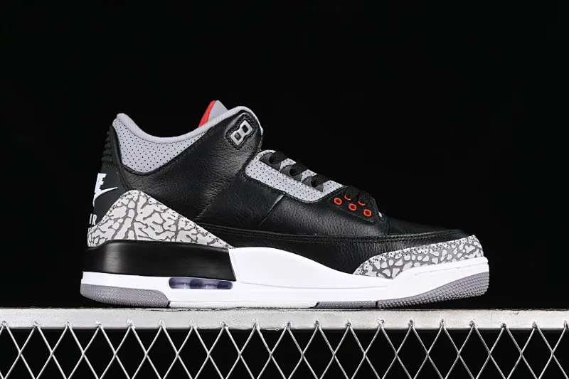 All categories Air Jordan Jordan series basketball shoes Air Jordan 3 Air Jordan 3 "Black Cement" AJ3 DN3707-010